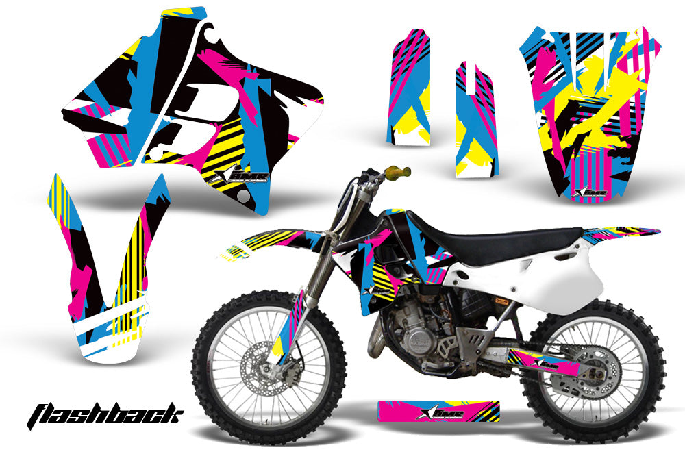 Dirt Bike Graphics Kit Decal Sticker Wrap For Yamaha YZ125 YZ250 1993-1995 FLASHBACK-atv motorcycle utv parts accessories gear helmets jackets gloves pantsAll Terrain Depot
