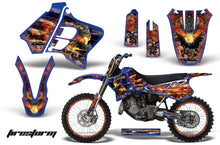 Load image into Gallery viewer, Graphics Kit Decal Sticker Wrap + # Plates For Yamaha YZ125 YZ250 1993-1995 FIRESTORM BLUE-atv motorcycle utv parts accessories gear helmets jackets gloves pantsAll Terrain Depot