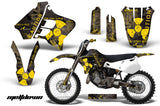 Dirt Bike Graphics Kit Decal Sticker Wrap For Yamaha YZ125 YZ250 1993-1995 MELTDOWN YELLOW BLACK