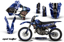 Load image into Gallery viewer, Graphics Kit Decal Sticker Wrap + # Plates For Yamaha YZ125 YZ250 1993-1995 HATTER BLUE BLACK-atv motorcycle utv parts accessories gear helmets jackets gloves pantsAll Terrain Depot