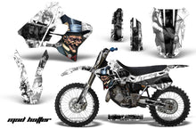 Load image into Gallery viewer, Graphics Kit Decal Sticker Wrap + # Plates For Yamaha YZ125 YZ250 1993-1995 HATTER WHITE BLACK-atv motorcycle utv parts accessories gear helmets jackets gloves pantsAll Terrain Depot