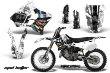 Load image into Gallery viewer, Dirt Bike Graphics Kit Decal Sticker Wrap For Yamaha YZ125 YZ250 1993-1995 HATTER WHITE BLACK-atv motorcycle utv parts accessories gear helmets jackets gloves pantsAll Terrain Depot