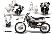 Load image into Gallery viewer, Graphics Kit Decal Sticker Wrap + # Plates For Yamaha YZ125 YZ250 1993-1995 REAPER WHITE-atv motorcycle utv parts accessories gear helmets jackets gloves pantsAll Terrain Depot