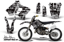Load image into Gallery viewer, Dirt Bike Graphics Kit Decal Sticker Wrap For Yamaha YZ125 YZ250 1993-1995 SSSH BLACK WHITE-atv motorcycle utv parts accessories gear helmets jackets gloves pantsAll Terrain Depot