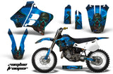 Dirt Bike Graphics Kit Decal Sticker Wrap For Yamaha YZ125 YZ250 1993-1995 ZOMBIE BLUE