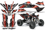 ATV Graphics Kit Decal Sticker Wrap For Yamaha YFZ450R/SE 2009-2013 HATTER RED BLACK