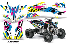 Load image into Gallery viewer, ATV Graphics Kit Decal Sticker Wrap For Yamaha YFZ450R/SE 2009-2013 FLASHBACK-atv motorcycle utv parts accessories gear helmets jackets gloves pantsAll Terrain Depot