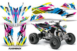 ATV Graphics Kit Decal Sticker Wrap For Yamaha YFZ450R/SE 2009-2013 FLASHBACK