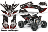 ATV Graphics Kit Decal Sticker Wrap For Yamaha YFZ450R/SE 2009-2013 BONES BLACK