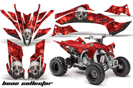 ATV Graphics Kit Decal Sticker Wrap For Yamaha YFZ450R/SE 2009-2013 BONES RED-atv motorcycle utv parts accessories gear helmets jackets gloves pantsAll Terrain Depot