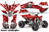 ATV Graphics Kit Decal Sticker Wrap For Yamaha YFZ450R/SE 2009-2013 BONES RED
