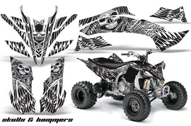 ATV Graphics Kit Decal Sticker Wrap For Yamaha YFZ450R/SE 2009-2013 HISH WHITE-atv motorcycle utv parts accessories gear helmets jackets gloves pantsAll Terrain Depot