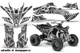 ATV Graphics Kit Decal Sticker Wrap For Yamaha YFZ450R/SE 2009-2013 HISH WHITE