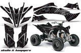 ATV Graphics Kit Decal Sticker Wrap For Yamaha YFZ450R/SE 2009-2013 HISH SILVER