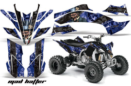 ATV Graphics Kit Decal Sticker Wrap For Yamaha YFZ450R/SE 2009-2013 HATTER BLUE-atv motorcycle utv parts accessories gear helmets jackets gloves pantsAll Terrain Depot