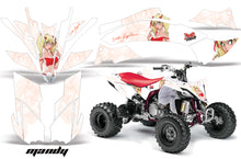 Load image into Gallery viewer, ATV Graphics Kit Decal Sticker Wrap For Yamaha YFZ450R/SE 2009-2013 MANDY RED WHITE-atv motorcycle utv parts accessories gear helmets jackets gloves pantsAll Terrain Depot
