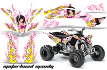 Load image into Gallery viewer, ATV Graphics Kit Decal Sticker Wrap For Yamaha YFZ450R/SE 2009-2013 MOTO MANDY PINK-atv motorcycle utv parts accessories gear helmets jackets gloves pantsAll Terrain Depot