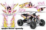 ATV Graphics Kit Decal Sticker Wrap For Yamaha YFZ450R/SE 2009-2013 MOTO MANDY PINK