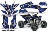 ATV Graphics Kit Decal Sticker Wrap For Yamaha YFZ450R/SE 2009-2013 NORTHSTAR BLACK