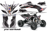 ATV Graphics Kit Decal Sticker Wrap For Yamaha YFZ450R/SE 2009-2013 WARHAWK BLACK