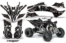 Load image into Gallery viewer, ATV Graphics Kit Decal Sticker Wrap For Yamaha YFZ450R/SE 2009-2013 REAPER BLACK-atv motorcycle utv parts accessories gear helmets jackets gloves pantsAll Terrain Depot
