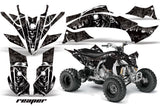 ATV Graphics Kit Decal Sticker Wrap For Yamaha YFZ450R/SE 2009-2013 REAPER BLACK