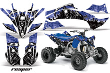 Load image into Gallery viewer, ATV Graphics Kit Decal Sticker Wrap For Yamaha YFZ450R/SE 2009-2013 REAPER BLUE-atv motorcycle utv parts accessories gear helmets jackets gloves pantsAll Terrain Depot