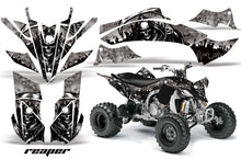 Load image into Gallery viewer, ATV Graphics Kit Decal Sticker Wrap For Yamaha YFZ450R/SE 2009-2013 REAPER SILVER-atv motorcycle utv parts accessories gear helmets jackets gloves pantsAll Terrain Depot