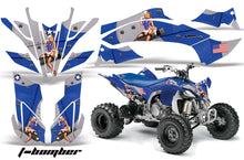 Load image into Gallery viewer, ATV Graphics Kit Decal Sticker Wrap For Yamaha YFZ450R/SE 2009-2013 TBOMBER BLUE-atv motorcycle utv parts accessories gear helmets jackets gloves pantsAll Terrain Depot