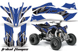 ATV Graphics Kit Decal Sticker Wrap For Yamaha YFZ450R/SE 2009-2013 TRIBAL BLACK BLUE
