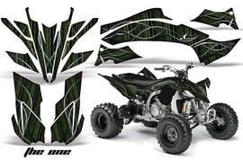 ATV Graphics Kit Decal Sticker Wrap For Yamaha YFZ450R/SE 2009-2013 THE ONE GREEN-atv motorcycle utv parts accessories gear helmets jackets gloves pantsAll Terrain Depot