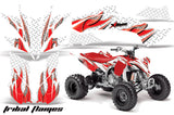 ATV Graphics Kit Decal Sticker Wrap For Yamaha YFZ450R/SE 2009-2013 TRIBAL RED WHITE