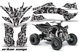 ATV Graphics Kit Decal Sticker Wrap For Yamaha YFZ450R/SE 2009-2013 URBAN CAMO BLACK-atv motorcycle utv parts accessories gear helmets jackets gloves pantsAll Terrain Depot