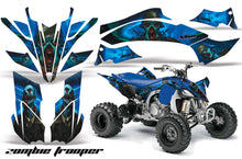 Load image into Gallery viewer, ATV Graphics Kit Decal Sticker Wrap For Yamaha YFZ450R/SE 2009-2013 ZOMBIE BLUE-atv motorcycle utv parts accessories gear helmets jackets gloves pantsAll Terrain Depot