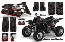 Load image into Gallery viewer, ATV Graphics Kit Quad Decal Sticker Wrap For Yamaha Banshee 350 1987-2005 BONES BLACK-atv motorcycle utv parts accessories gear helmets jackets gloves pantsAll Terrain Depot