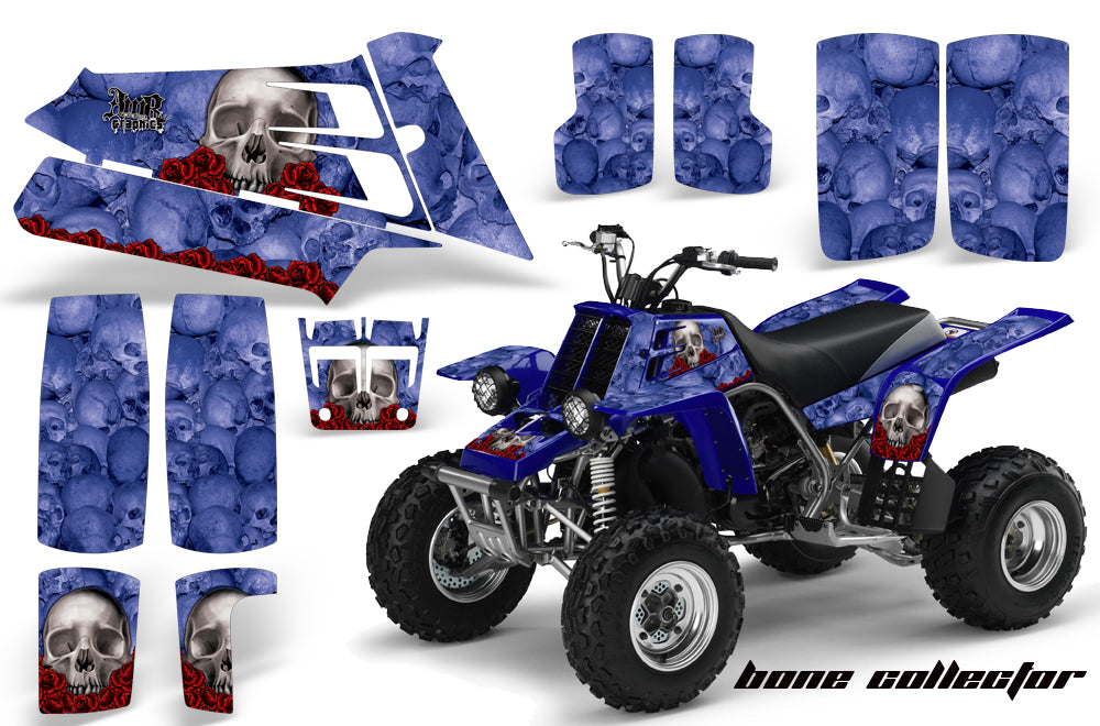 ATV Graphics Kit Quad Decal Sticker Wrap For Yamaha Banshee 350 1987-2005 BONES BLUE-atv motorcycle utv parts accessories gear helmets jackets gloves pantsAll Terrain Depot