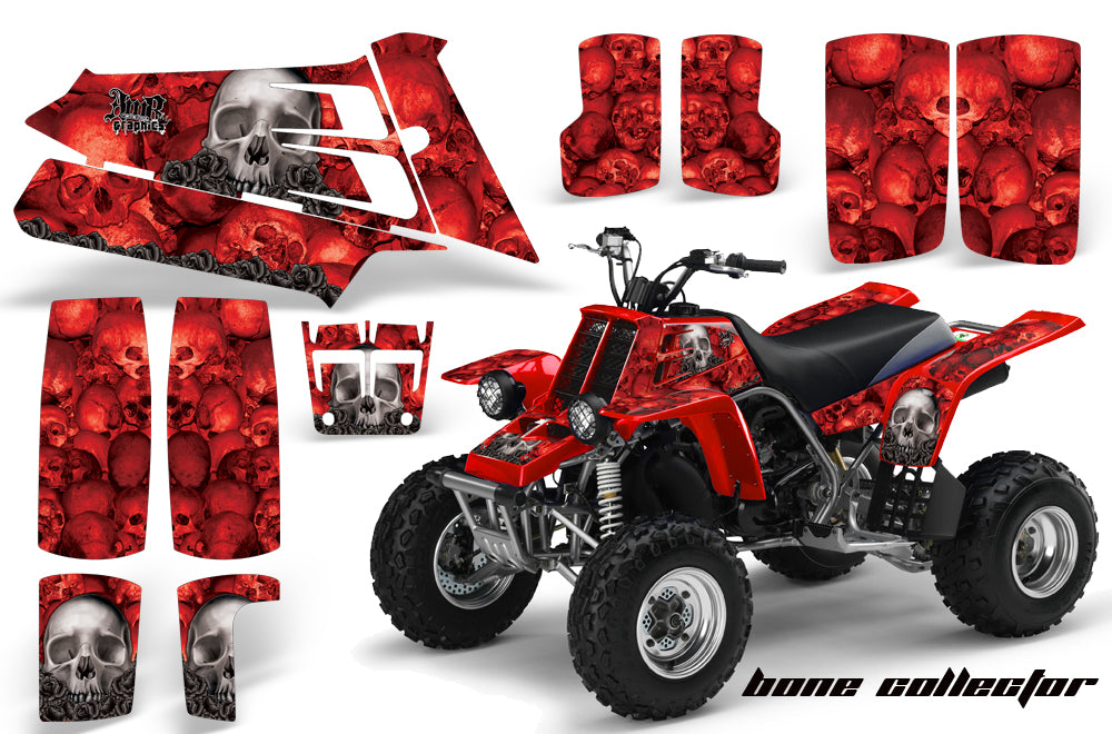 ATV Graphics Kit Quad Decal Sticker Wrap For Yamaha Banshee 350 1987-2005 BONES RED-atv motorcycle utv parts accessories gear helmets jackets gloves pantsAll Terrain Depot