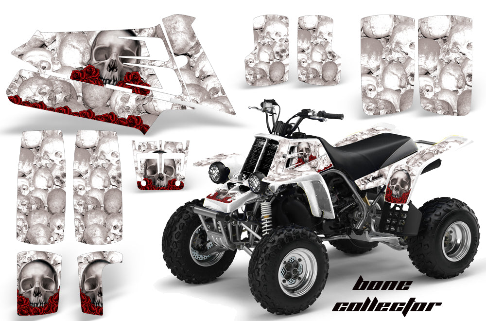 ATV Graphics Kit Quad Decal Sticker Wrap For Yamaha Banshee 350 1987-2005 BONES WHITE-atv motorcycle utv parts accessories gear helmets jackets gloves pantsAll Terrain Depot