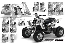Load image into Gallery viewer, ATV Graphics Kit Quad Decal Sticker Wrap For Yamaha Banshee 350 1987-2005 CAMOPLATE WHITE-atv motorcycle utv parts accessories gear helmets jackets gloves pantsAll Terrain Depot