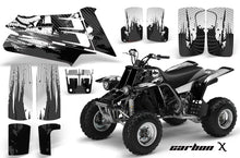Load image into Gallery viewer, ATV Graphics Kit Quad Decal Sticker Wrap For Yamaha Banshee 350 1987-2005 CARBONX BLACK-atv motorcycle utv parts accessories gear helmets jackets gloves pantsAll Terrain Depot