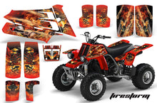 Load image into Gallery viewer, ATV Graphics Kit Quad Decal Sticker Wrap For Yamaha Banshee 350 1987-2005 FIRESTORM RED-atv motorcycle utv parts accessories gear helmets jackets gloves pantsAll Terrain Depot