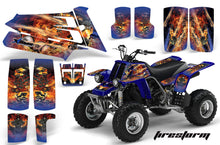 Load image into Gallery viewer, ATV Graphics Kit Quad Decal Sticker Wrap For Yamaha Banshee 350 1987-2005 FIRESTORM BLUE-atv motorcycle utv parts accessories gear helmets jackets gloves pantsAll Terrain Depot