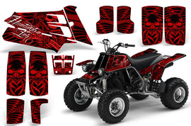 ATV Graphics Kit Quad Decal Sticker Wrap For Yamaha Banshee 350 1987-2005 HISH RED-atv motorcycle utv parts accessories gear helmets jackets gloves pantsAll Terrain Depot