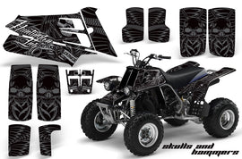 ATV Graphics Kit Quad Decal Sticker Wrap For Yamaha Banshee 350 1987-2005 HISH SILVER-atv motorcycle utv parts accessories gear helmets jackets gloves pantsAll Terrain Depot