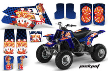 Load image into Gallery viewer, ATV Graphics Kit Quad Decal Sticker Wrap For Yamaha Banshee 350 1987-2005 JACKPOT BLUE-atv motorcycle utv parts accessories gear helmets jackets gloves pantsAll Terrain Depot