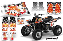 Load image into Gallery viewer, ATV Graphics Kit Quad Decal Sticker Wrap For Yamaha Banshee 350 1987-2005 JACKPOT WHITE-atv motorcycle utv parts accessories gear helmets jackets gloves pantsAll Terrain Depot