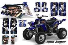 Load image into Gallery viewer, ATV Graphics Kit Quad Decal Sticker Wrap For Yamaha Banshee 350 1987-2005 HATTER SILVER BLUE-atv motorcycle utv parts accessories gear helmets jackets gloves pantsAll Terrain Depot