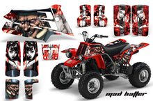 Load image into Gallery viewer, ATV Graphics Kit Quad Decal Sticker Wrap For Yamaha Banshee 350 1987-2005 HATTER SILVER RED-atv motorcycle utv parts accessories gear helmets jackets gloves pantsAll Terrain Depot