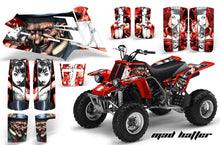 Load image into Gallery viewer, ATV Graphics Kit Quad Decal Sticker Wrap For Yamaha Banshee 350 1987-2005 HATTER WHITE RED-atv motorcycle utv parts accessories gear helmets jackets gloves pantsAll Terrain Depot
