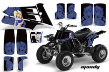 Load image into Gallery viewer, ATV Graphics Kit Quad Decal Sticker Wrap For Yamaha Banshee 350 1987-2005 MANDY BLUE BLACK-atv motorcycle utv parts accessories gear helmets jackets gloves pantsAll Terrain Depot